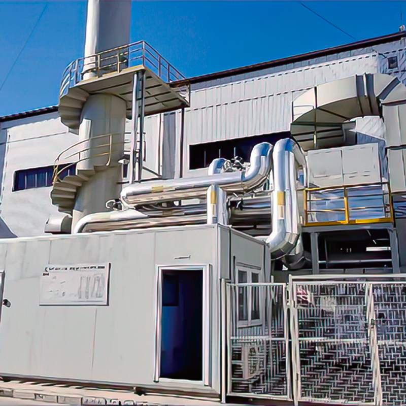 LQ-ADW-CO Zeolit Rotary Concentrator (cylindrisk/skivtyp) ＋ Katalytisk oxidation (CO)